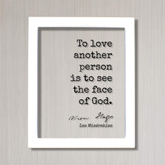 Floating Quote clear acrylic print with black text option