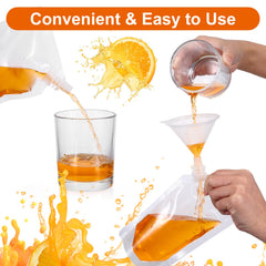 Compact travel size flasks for camping and trips