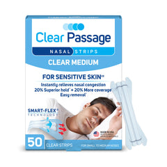 Clear Passage Nasal Strips product image in Clear color