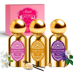 CLESH Body Spray for Women elegant gold design bottle