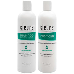 Cleure volumizing shampoo 12 ounce bottle