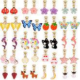 20-pair clip on earrings for girls without pierced ears