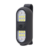 Clip on flashlight for runners compact setup for night running