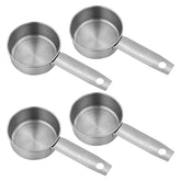 Clofiak 1/4 cup scoop stainless steel ergonomic handle