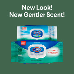 Clorox Disinfecting Wipes Bleach Free Fresh Scent label