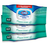 Clorox Disinfecting Wipes Flex Pack box front