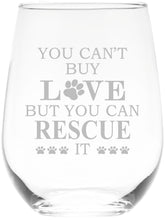 C M stemless wine glass 17 oz