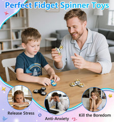 cnc aluminum body fidget spinner construction