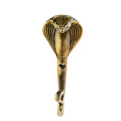 Handmade brass wall hook by TUTURA LUTSS