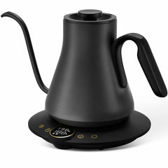 Cocinare FLOW B9 kettle on base with temperature display
