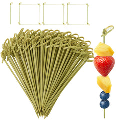 1000 pcs cocktail picks bulk bamboo skewers 4.13 inch