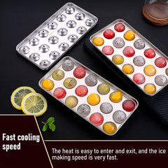 cocktail and whiskey ice tray with lid