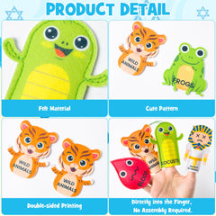 Felt Passover puppets for kids no assembly required