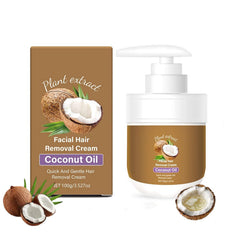 Coconut Facial Hair Remover Cream product image 3.53 oz packaging