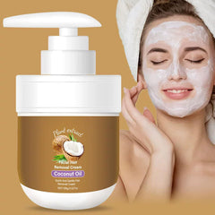 Coconut hair remover cream 100 g label close-up