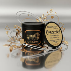 Hand-poured USA coconut wax tin candle