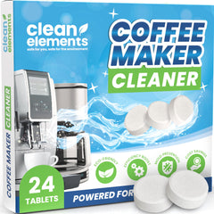 Coffee Maker Cleaner & Descaler Tablets 24 Pack Keurig compatibility