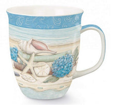 Coffee or Tea Mug Stories of the Sea ceramic mug with smooth rim and comfortable handle
