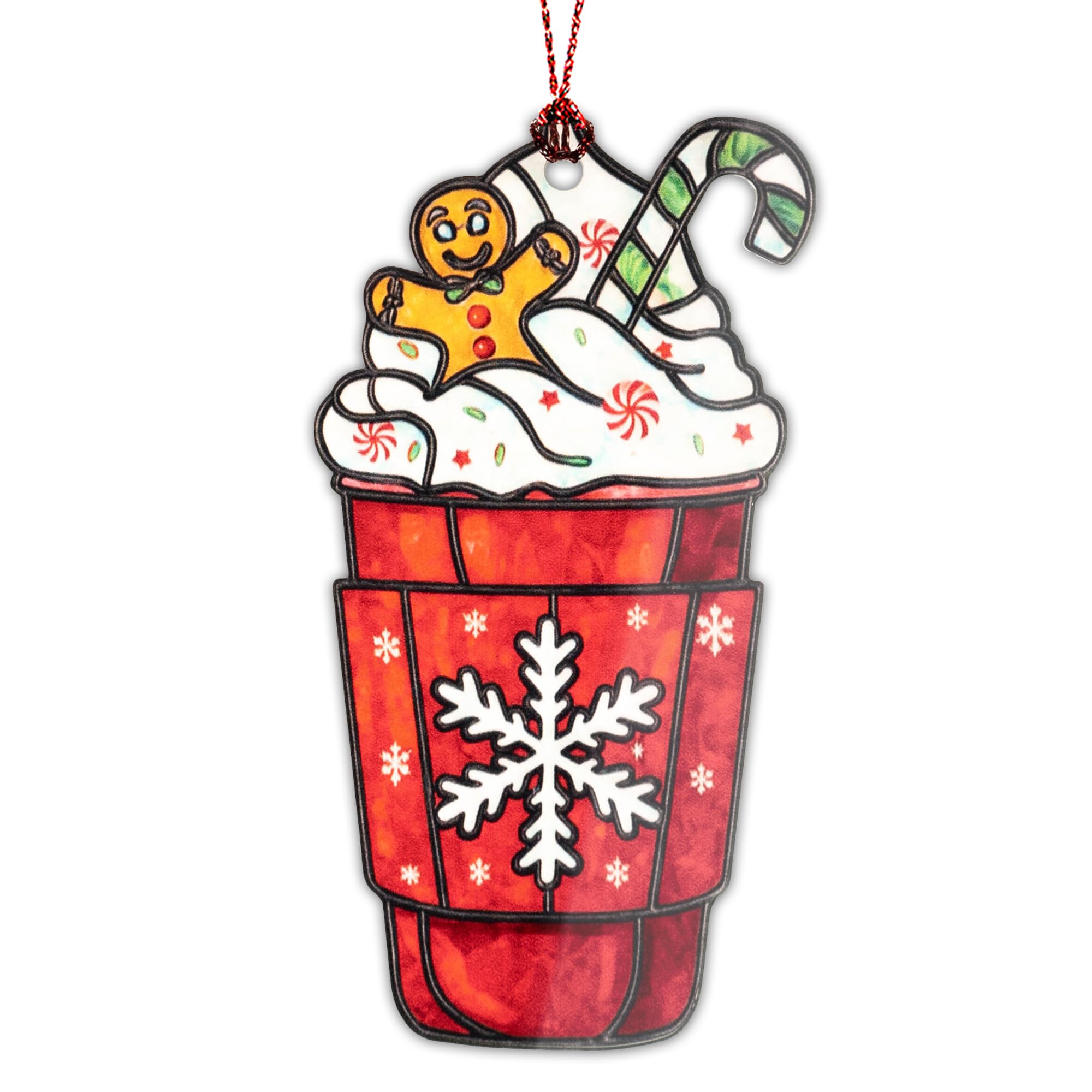 Coffee Ornament 2025 decorative Christmas tree ornament