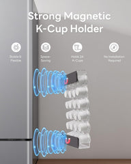 24 K-Cups storage for coffee pods