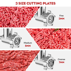 Cofun cheese grater attachment with stainless steel drum blades