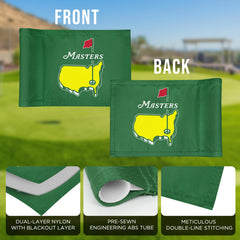 CoGolfing mini major flag green 6x8