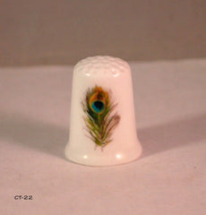 One at a time handcrafted thimble for collectors