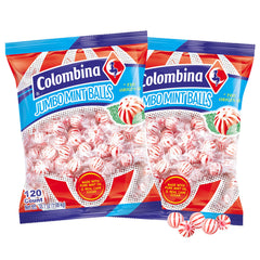 Colombina jumbo peppermint balls product image front view