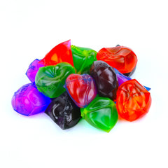 Color mixing action with core-shell squishy toy