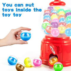 polypropylene translucent capsules for party favors