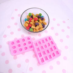 Colorful cereal mold for bowls candles