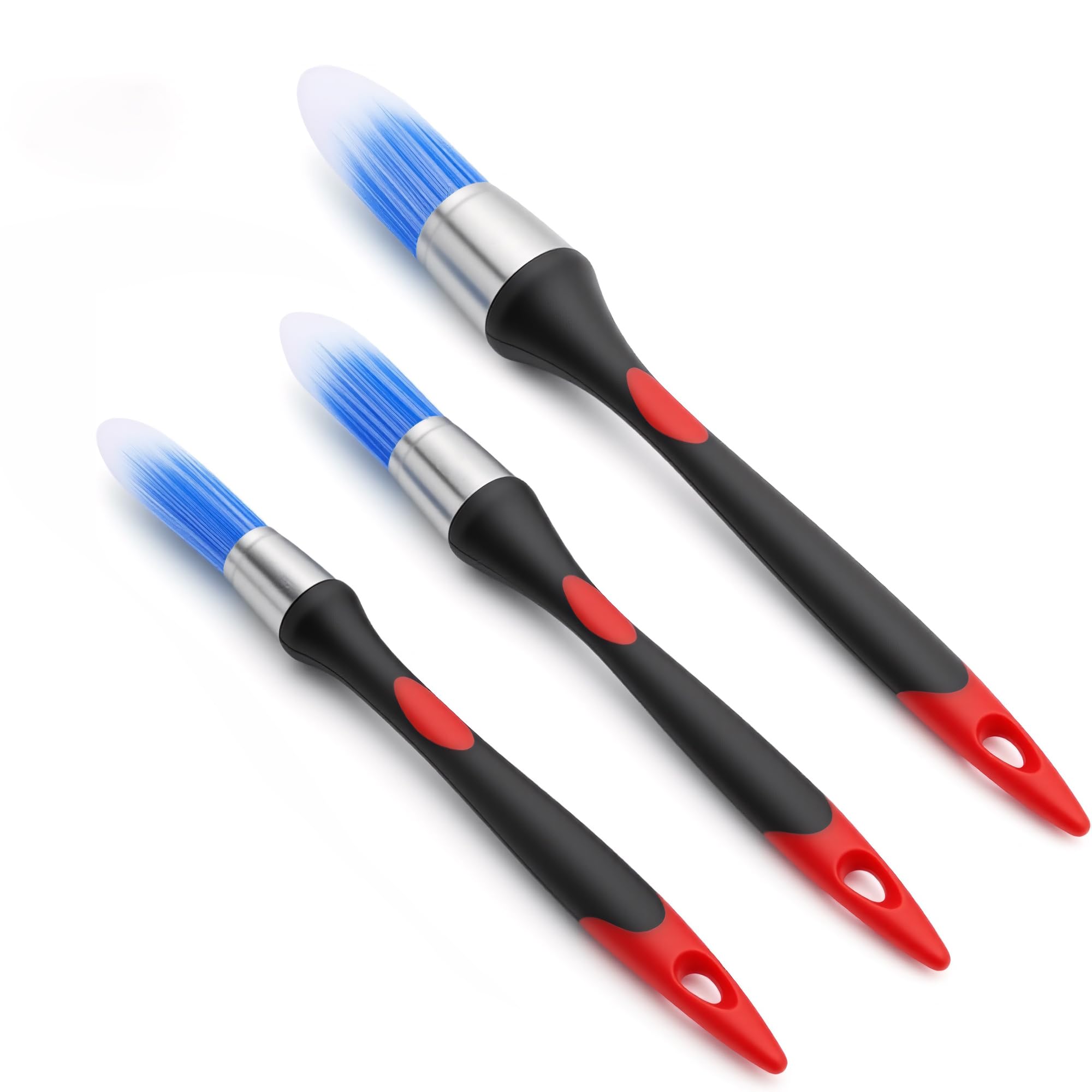 Coltree 3 Pack Trim Paint Brush Set edge and corner brushes