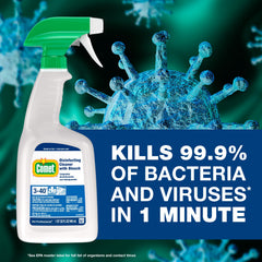Comet disinfecting bathroom cleaner 32oz 8pack label