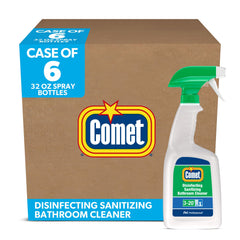 Bottle of Comet Disinfecting Sanitizing Bathroom Cleaner & Deodorizer