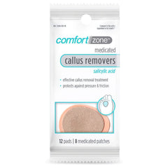 Comfort Zone medicated callus patches 20 count box