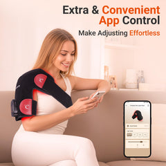 Portable cordless red light therapy for shoulder by Comfytemp