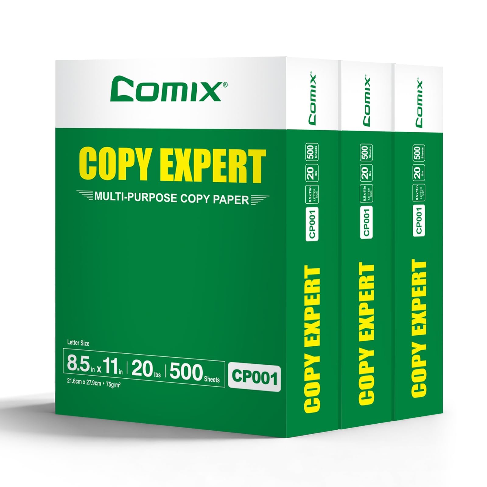Comix Printer Paper 8.5x11 inch 20 lb 92 brightness sheets