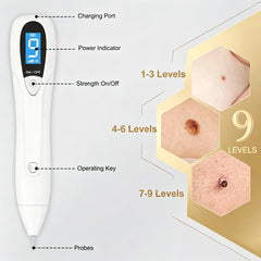 Compact skin tag remover for adults 21+ use