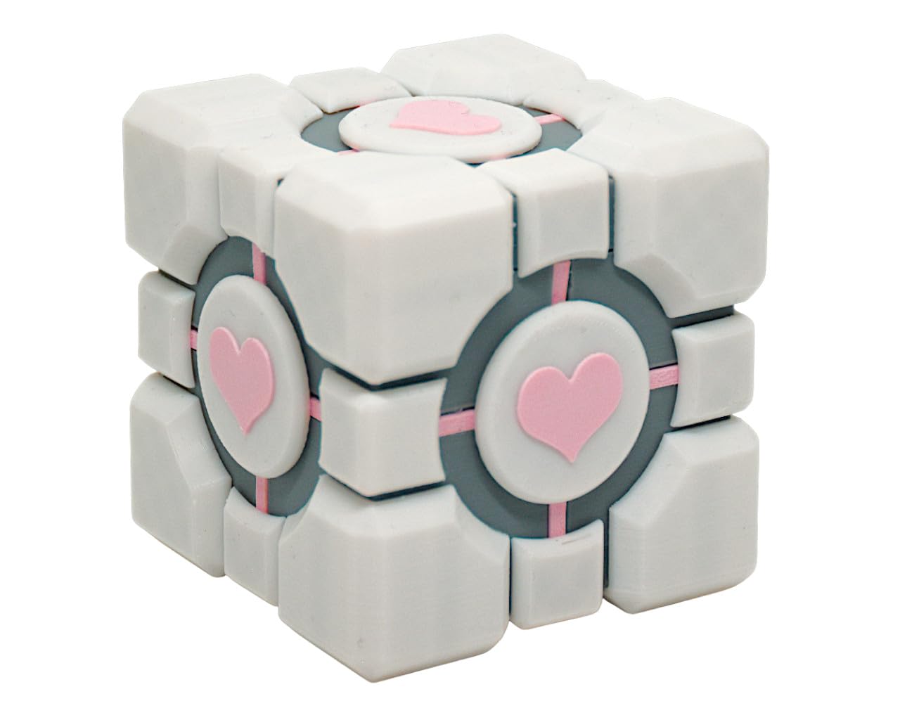Companion Cube Storage Box 3x3x3 inch cube