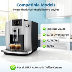 Compatible with Jura-Capresso fully automatic coffee centers Z5 Z6 S7 S9