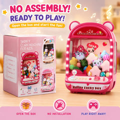 Ages 6 and up gift suitable claw machine