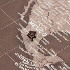 Conquest Maps Antiqued Bronze house pins