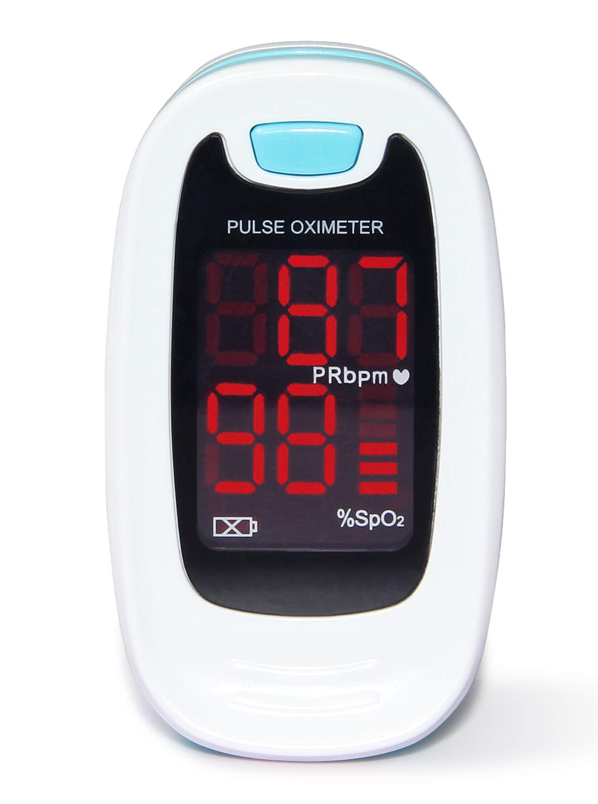 CONTEC CMS50M Fingertip pulse oximeter front view