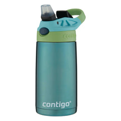 Green Blue Contigo Kids Water Bottle 13oz