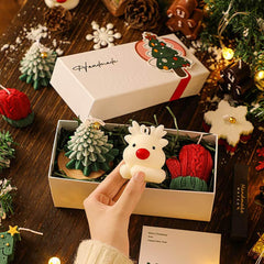 Xmas tree shaped candle by Cooary