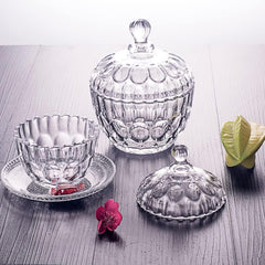 cookie jar clear glass 260ml