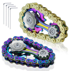 Cool Gadgets metal bike chain fidget spinners product image
