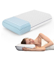 Cooling Gel Memory Foam Pillow 1Pack standard size with contoured support
