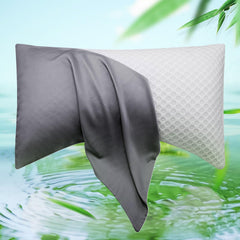 Cooling Side Sleeper Pillow Case dark grey 20x30