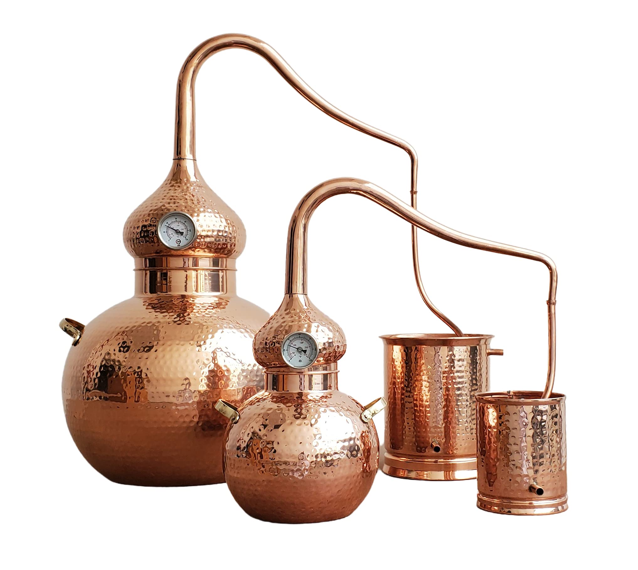 Copperholic 5 litres Pure Copper Alembic Still for whiskey and moonshine